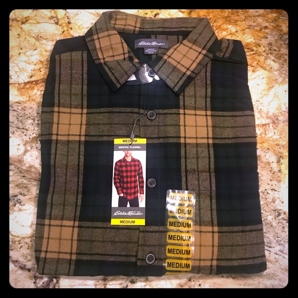 Eddie Bauer NWT Flannel Shirt